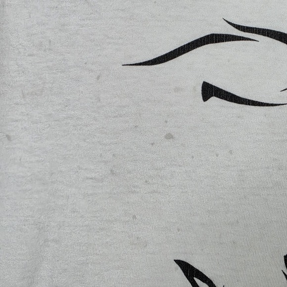 Vintage Beauty-and-the-Beast Broadway Musical Tee Size L White Embroidered Rose - Picture 6 of 11